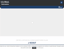 Tablet Screenshot of globalinformatica.com